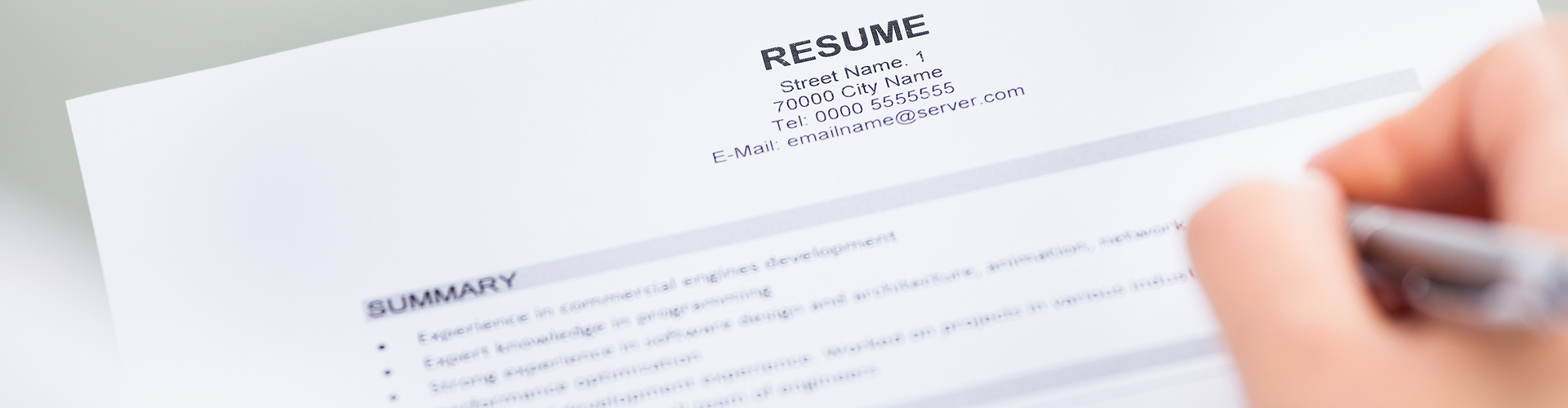 Revitalize Your Resume
